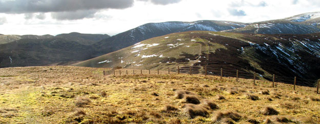 View looking back to Stowgill Dod from Faugh