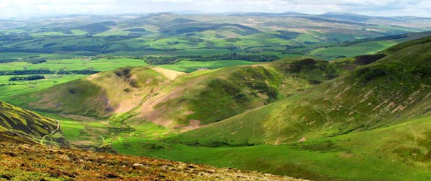 View into Nithsdale from Durisdeer Rig