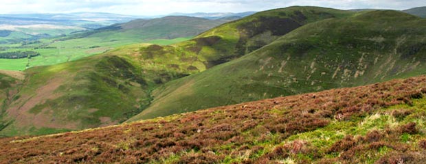 View of Black Hill and Penbane from Durisdeer Rig