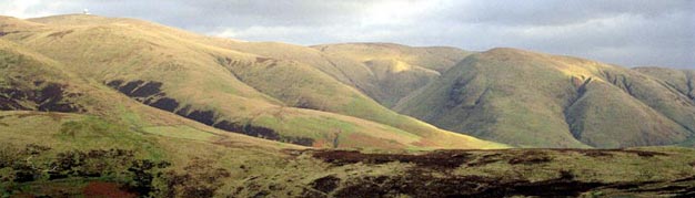 Lowther Hill and Steygail from Coshogle Rig