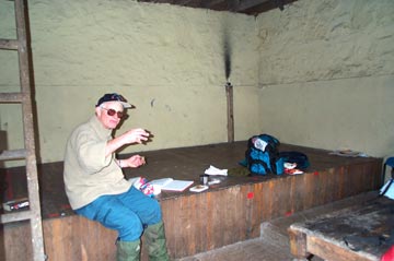 Inside the bothy