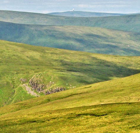 Detail showing Lowther Hill