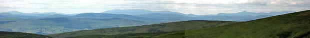 Galloway hills from Earncraig