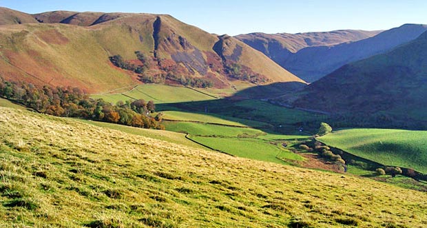 View of Steygail and the Dalveen Pass from near the old bridle path