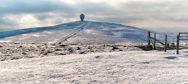 View back to Lowther Hill from Green Trough