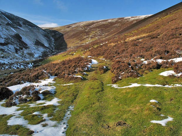 View up Riccart Law Cleuch