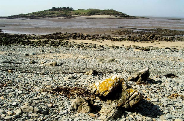 View over to Ardwall Isle from Carrick Shore