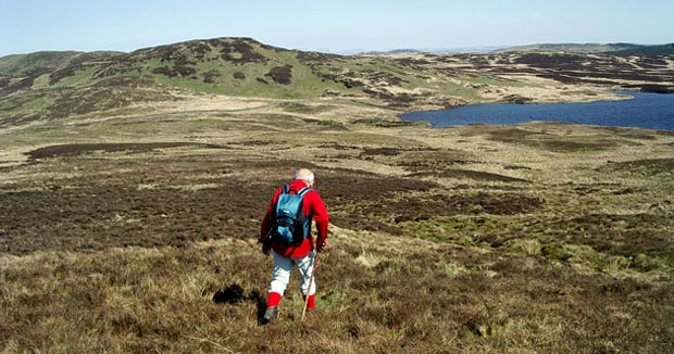 View taken heading down from Benfadyeon towards Loch Whinyeon