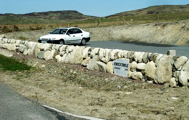 Back to the car park at Knochtinkle