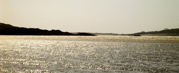 View back to Ardwall Island and Carrick Point while heading for Craigmore Point