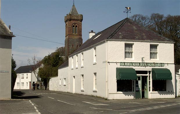 View into Church street Gatehouse of Fleet