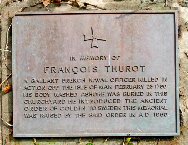 Plaque to Francois Thurot.