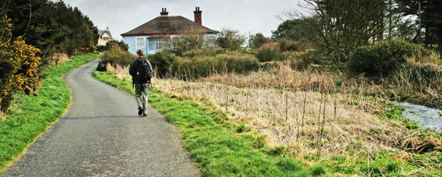 Setting off from Monreith towards Fell of Barhullion.