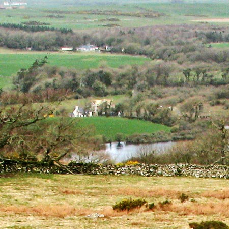 View towards Drumfad from Fell of Barhullion.