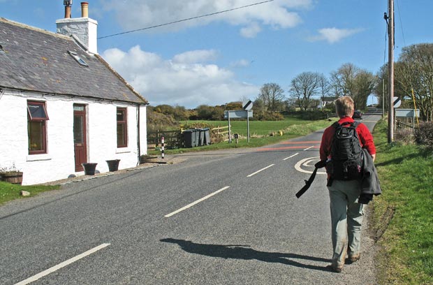 Arriving back at Clarksburn.