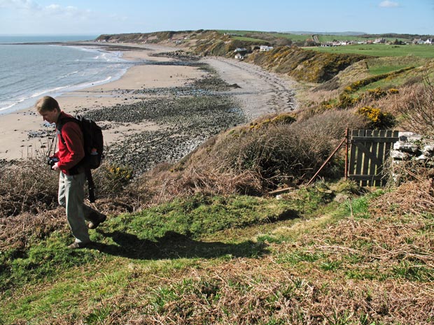 View across Monreith Bay from Craigengour hill.