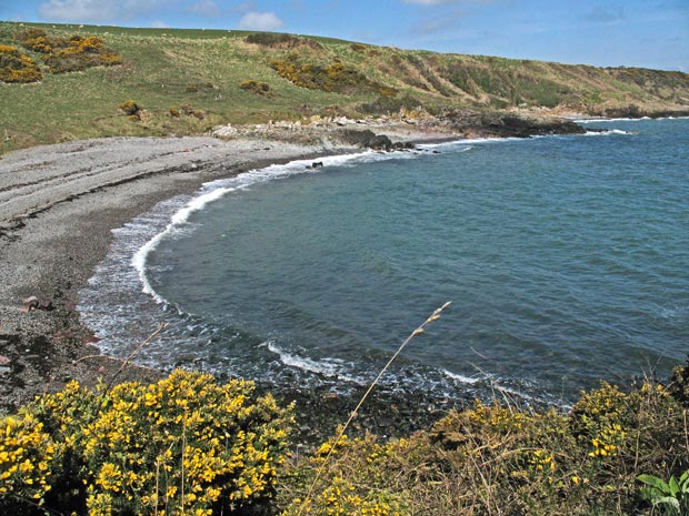 View of Portankill Beach, Mull of Galloway