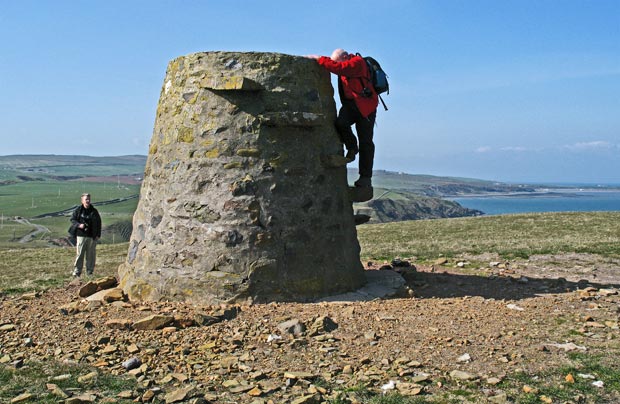 Kennedy's Cairn near the Mull of Galloway