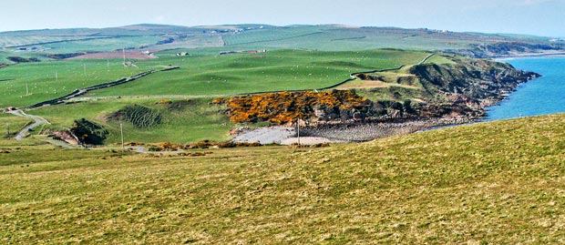 View into East Tarbet Bay from Kennedy's Cairn