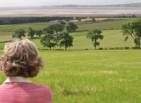 View looking to the south west from Wardlaw towards Castle Corner