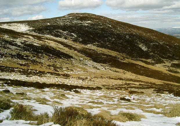 View of Knockendoch from the shoulder of Criffel.