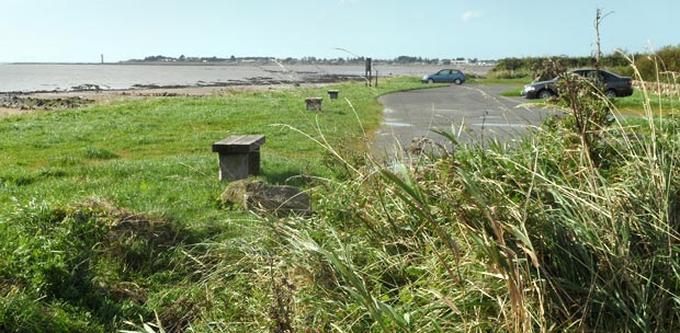 View from the parking area at Powillimount looking southwest towards Southerness