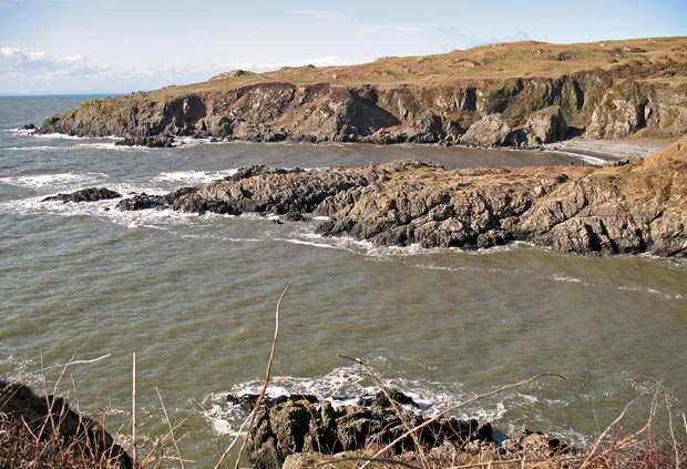 Looking back north over Port Morra bay to Port Kale Bay