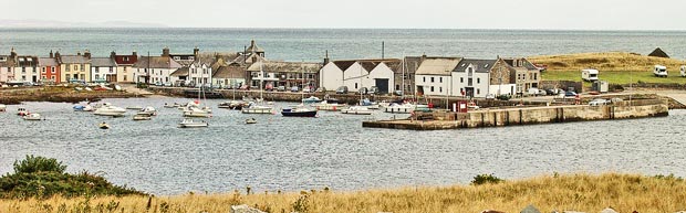 Detail of the harbour at Isle of Whithorn