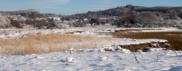 View on the route from Glen Isle to Almorness Peninsula