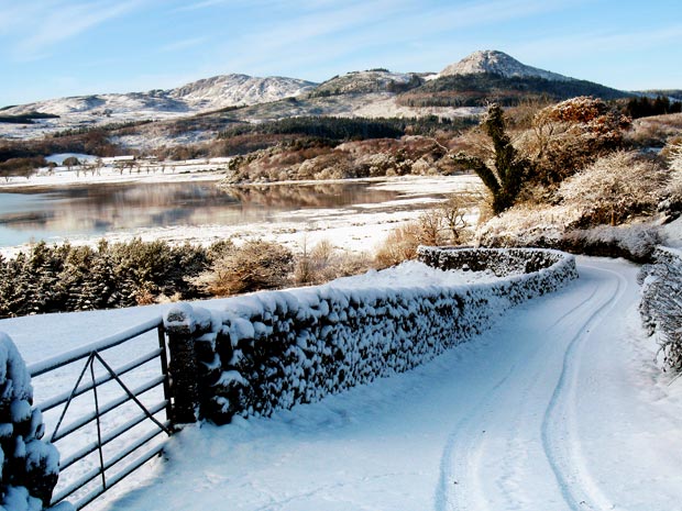 Screel and Bengairn from Almorness house