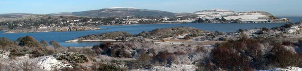 View towards Castlehill Point