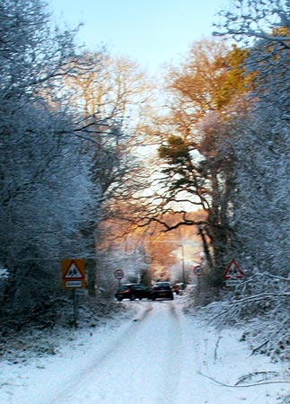 Entering Palnackie