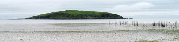 View of Portling Bay.