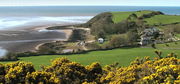 View of Portling Bay.