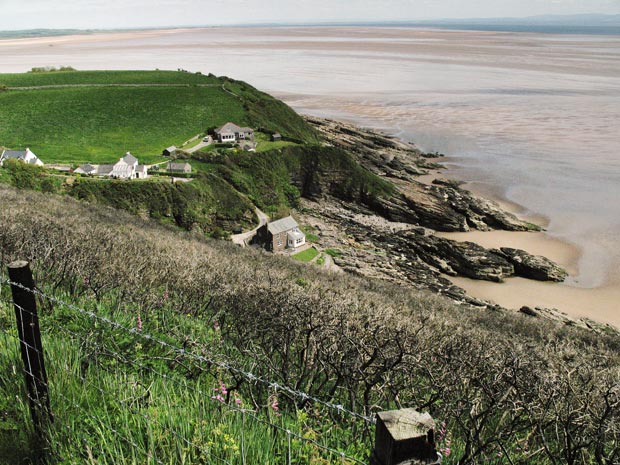 View of Portling Bay from White Hill.