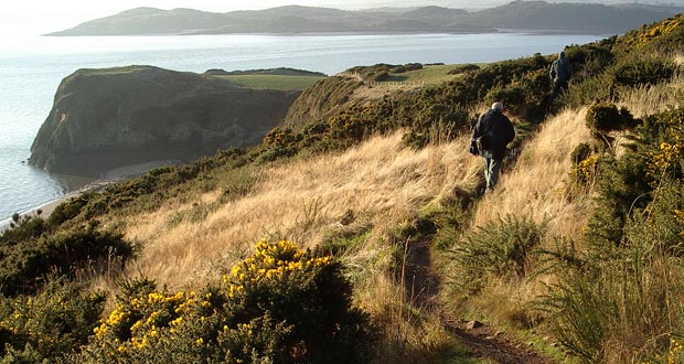 View of Castle Point from Barcloy Hill