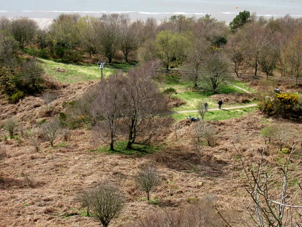 View of Jubilee Path from The Muckle.