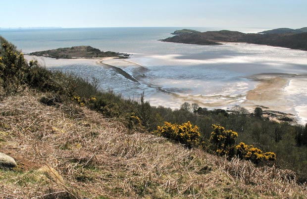 Rough Island and Rough Firth from The Muckle.