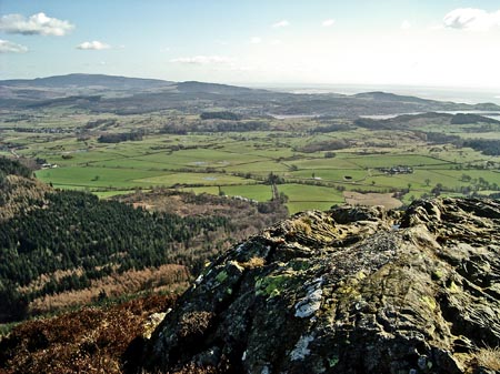 SView looking eastward towards Criffel from the east end of the Screel ridge