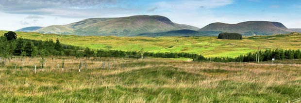 View of Beninner from the B729 Carsphairn to Moniaive road