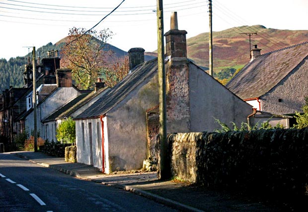 View of Tynron Doon and Auchengibbert from Penpont