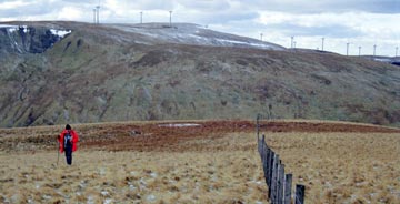 View from Alhang to Windy Standard