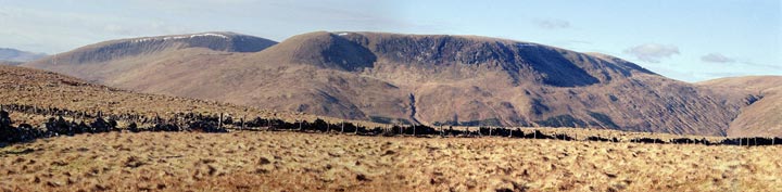 Benniner, Moorbrock and Cairnsmore of Casphairn